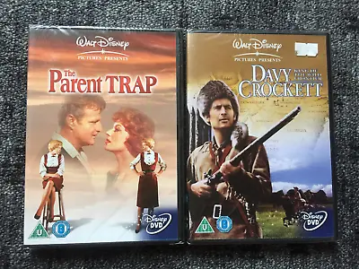 THE PARENT TRAP + DAVY CROCKETT King Of The Wild Fontier  - DVD - Region 2 PAL • £22.41