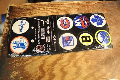 1973 Nhl 18 Hockey Team Emblems / Sticker In Original Package -kc Scouts Seals • $9.99