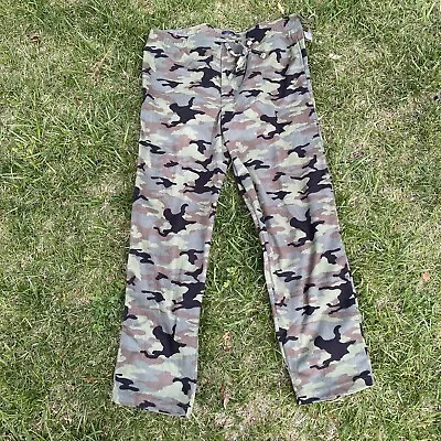 Night Moves Green Camo Camouflage Army Soft Pajama Lounge Pants Mens XL • $18