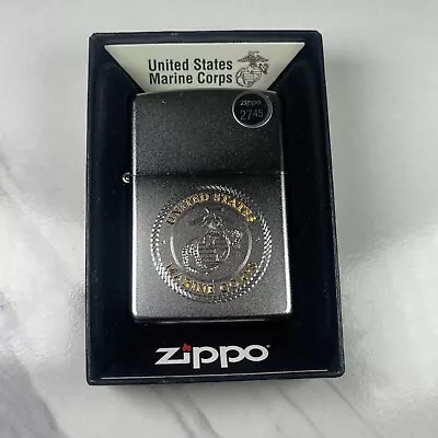 Zippo Us Marine Corps Lighter Brand New In Box • $25.99