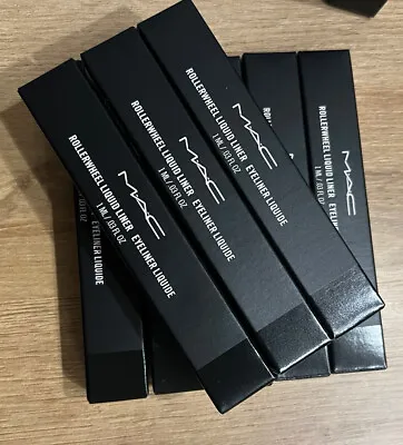 MAC Cosmetics ROLLIN' BLACK Rollerwheel Liquid Liner -  New • £11