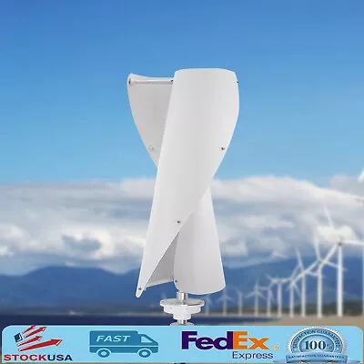 400W Helix Maglev Axis Wind Turbine Generator Vertical Windmill With Controller • $209