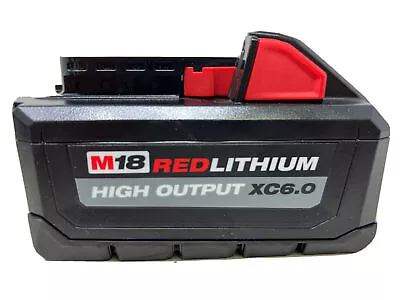 Milwaukee M18 RedLithium High Output XC6.0 Battery Pack - Black (48-11-1865) • $69.69