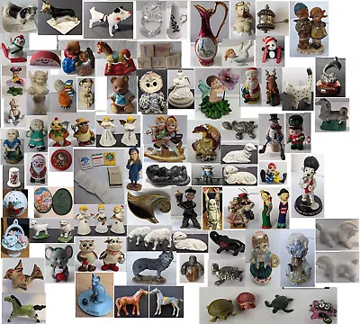 Trinkets Knick Knacks Rankin Dakin Holiday Russ Iron Metal Etc - YOU PICK • $12.50