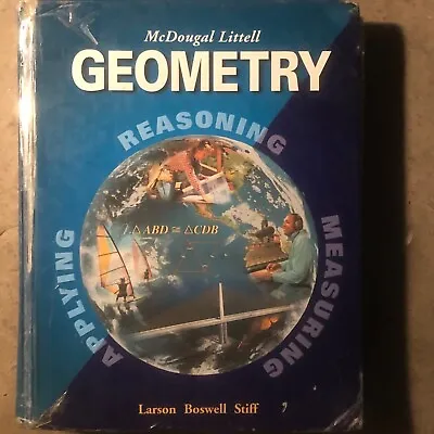 McDougal Littell High School Math Ser.: Geometry : Applying Reasoning... • $8