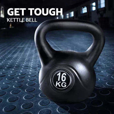 Everfit 16KG Kettlebell Weight Kettle Bells Bell Kit Exercise Strength Training • $53.95