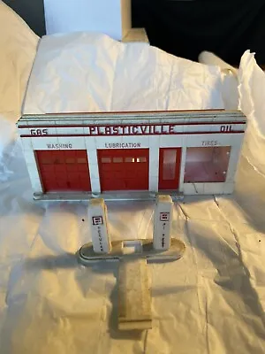 Plasticville G0-3   GAS STATION (LARGE)  O Gauge Trains • $11.99