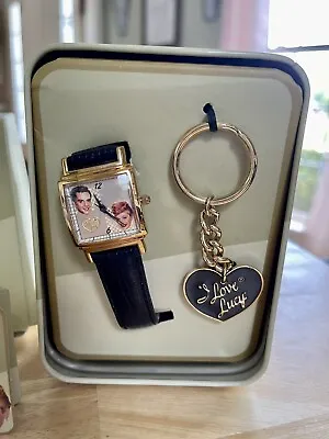 Rare Fossil I Love Lucy Gold Limited Ed Watch Li-1422 Complete Set 578/1000 • $99