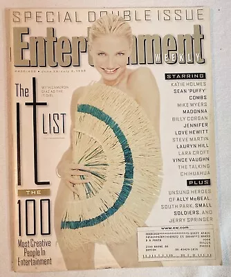 Entertainment Weekly #438 Jun/Jul 1998 The It List 100 Creative People Magazine • $13.80