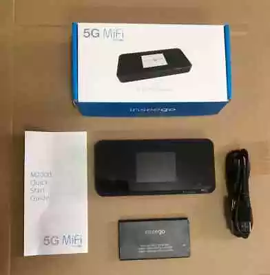 UNLOCKED Inseego MiFi M2000 5G 4G Mobile Hotspot AT&T + T-Mobile + Verizon • $98.76