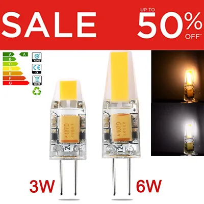 £3.89 • Buy 12V Dimmable G4 LED COB 3W 6W Light Bulb Capsule Lamp Replace Halogen Bulbs Home