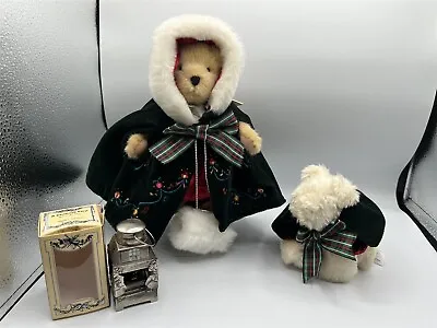 A Christmas Carol Muffy Vanderbear Bearly In Tune W/ Dog Lulu & Lantern • $20.97