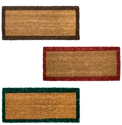 £10.68 • Buy Doormat Coconut Theshold Various Sizes Non-Slip Out Port Entrance Home Outer