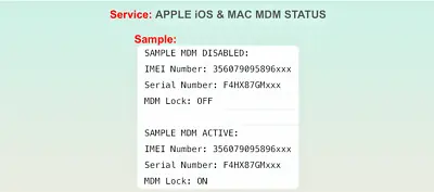 Mac MDM Status Check • $2