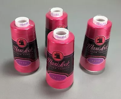 Maxi-Lock Serger Thread # 32701 Swiss Beauty Polyester 3000 Yards Lot Of 4 New • $22.48