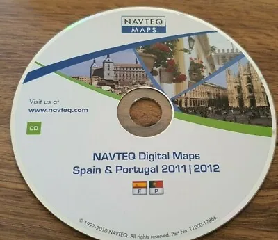 Spain Portugal Maps - Vdo Dayton Navigation Sat Nav Dvd Bmw Renault Opel Rover • £8.09