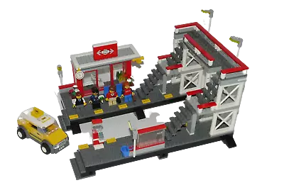 Lego® 9V RC TRAIN Railway 7937 Station Level Crossing Accessories • $186.95