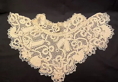 Antique Handmade Irish Lace Collar • $8.99