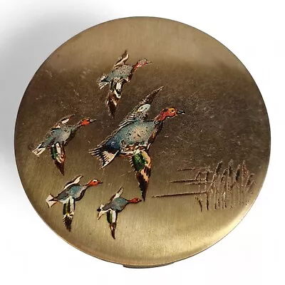 Vintage Stratton Compact Ducks 1950's Loose Face Powder Case • £12.95