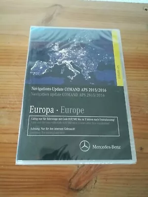 Mercedes Navigation DVD COMAND APS NTG 2.5  EUROPA 2015/2016  A2198271800 Zitrus • £45