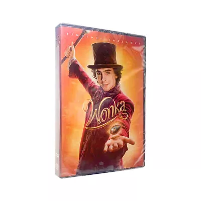 Wonka Timothée Chalamet (DVD) Sealed Free Shipping • $13.99