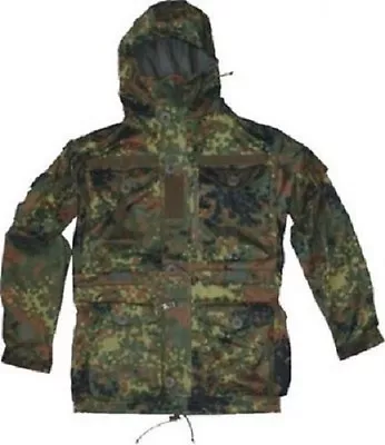 Bundeswehr German Army Combat Jacket Ksk KÖHLER Smock Field Parka Flecktarn L • $247.41