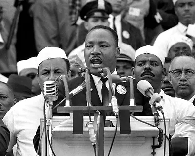 $5.99 • Buy 1963 MARTIN LUTHER KING JR Glossy 8x10 Photo 'I Have A Dream' Print Poster