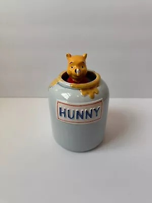 Vintage  SCHMID WINNIE THE POOH  CERAMIC ANIMATED MUSIC BOX • $40