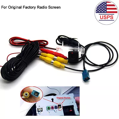Car Rear-View Backup Camera For Mercedes Benz C180 C200 C230 C240 Factory Radio • $29.99