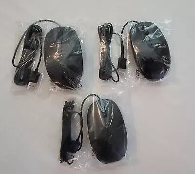 Lot Of 3 - (NEW) HP 125 USB Wired Desktop Mouse M27537-001 • $10.49