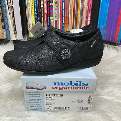 Mephisto Mobils Faustine Black Shoes  NIB  • $89