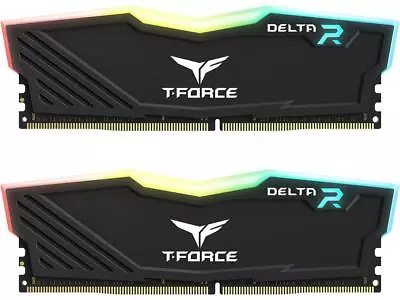 Team T-Force Delta RGB 16GB (2 X 8GB) PC RAM DDR4 3600 (PC4 28800) Intel XMP • $52.99