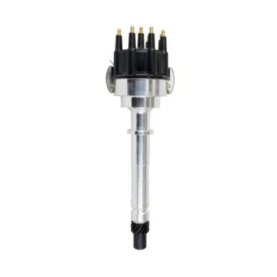 $69.95 • Buy Chevy SBC BBC 350 400 396 454 Pro Billet Distributor Mech Advance Black Cap
