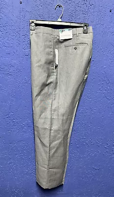 Size 40X32 Cubavera Big And Tall Linen Blend Flat Front Mens Dress Pants • $23.24