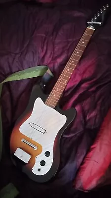 Teisco Kawai Vintage 1 Pickup JAPANESE Electric  Guitar 1960'S VG Condition LN • $165