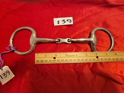 Horse Bit Snaffle-French Link/Dr. Bristol/Dog Bone Center Link 5 1/2 In Mouth • $50