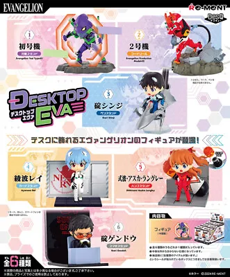 Re-Ment Miniature Japan DESQ Evangelion Desktop Figure EVA Set Rement • $9.99