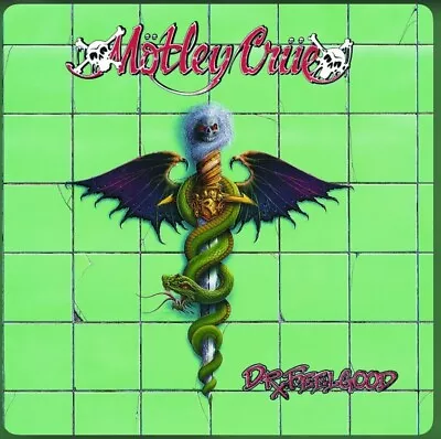 Motley Crue - Dr. FeelGood CD 1989 Elektra Entertainment Nikki Sixx Tommy Lee • $4.50