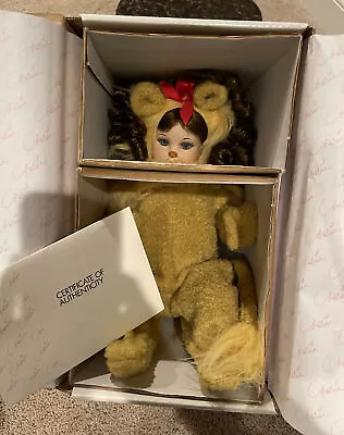 RARE!Marie Osmond 16” Porcelain Wizard Oz Doll Baby Cowardly Lion  NewW/COA #25! • $198