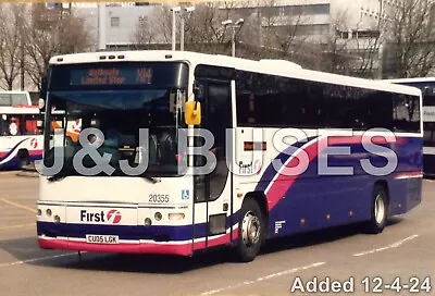 Bus Photograph: First Edinburgh 20355 (CU05LGK) - (see Back For More Info) 450 • £1.25