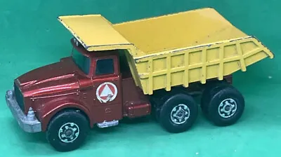 1971 MATCHBOX  SCAMMELL CONTRACTOR TIPPER TRUCK Made In England Vgc  • £10