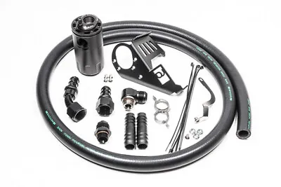 Radium Engineering Black PCV Baffled Oil Catch Can Kit For Subaru WRX 22+ FA24F • $227.95