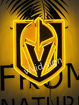 New Vegas Golden Knights 20 X16  Neon Sign Light Lamp With HD Vivid Printing • $139.09