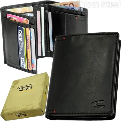 Camel Active Briefcase Wallet Portemonnaie Purse Vertical Format • £70.58