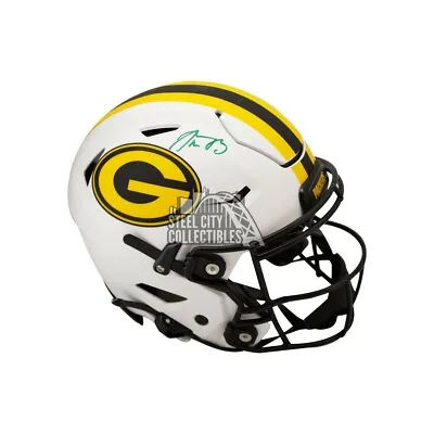 Aaron Rodgers Autographed Packers Lunar Eclipse Speed Flex F/S Helmet - Fanatics • $1499.95