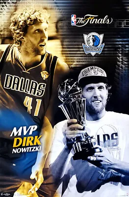 $35.99 • Buy Dirk Nowitzki Dallas Mavericks 2011 NBA Playoffs MVP Championship 22x34 POSTER