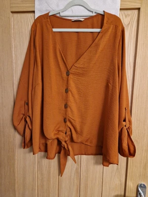 £2 • Buy Womans Size 22 Button Up Tie Front Top By George