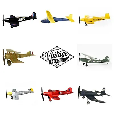 The Vintage Model Company Magnificent Flying Machines Balsa Aircraft Kit Range • £34.99