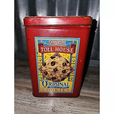 VINTAGE Nestle Chocolate Chip Collector's Tin • $10