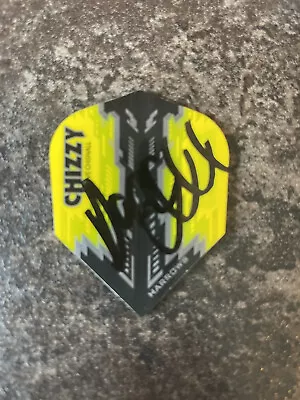 Darts: Dave Chisnall 'chizzy' Signed Dart Flight+coa • £14.99